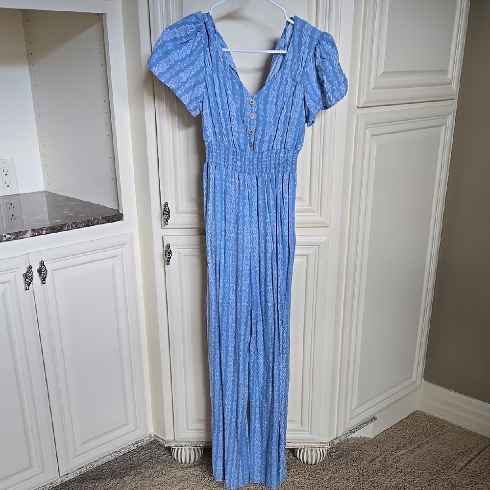 Japna Light Blue Jumpsuit
